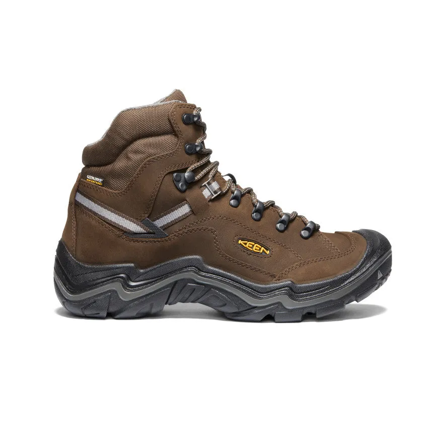 Low weight design helps conserve training energy Men's Durand II Waterproof Boot  |  Cascade Brown/Gargoyle