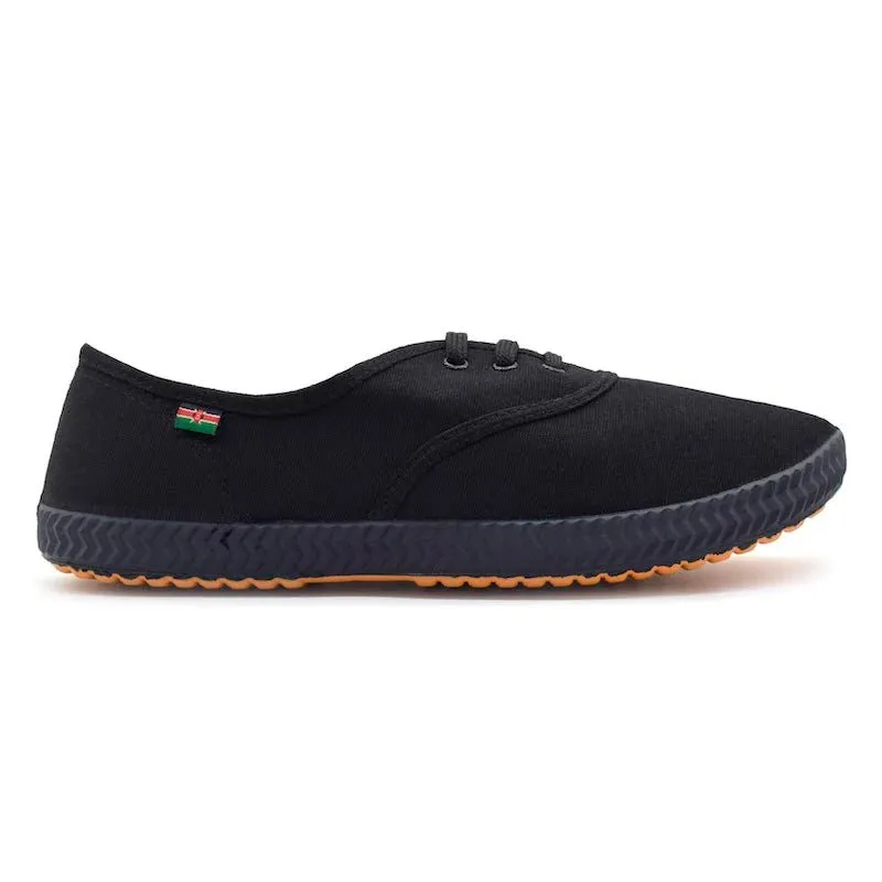 Tomcat Canvas Shoes - Black (29-36) Cozy Support