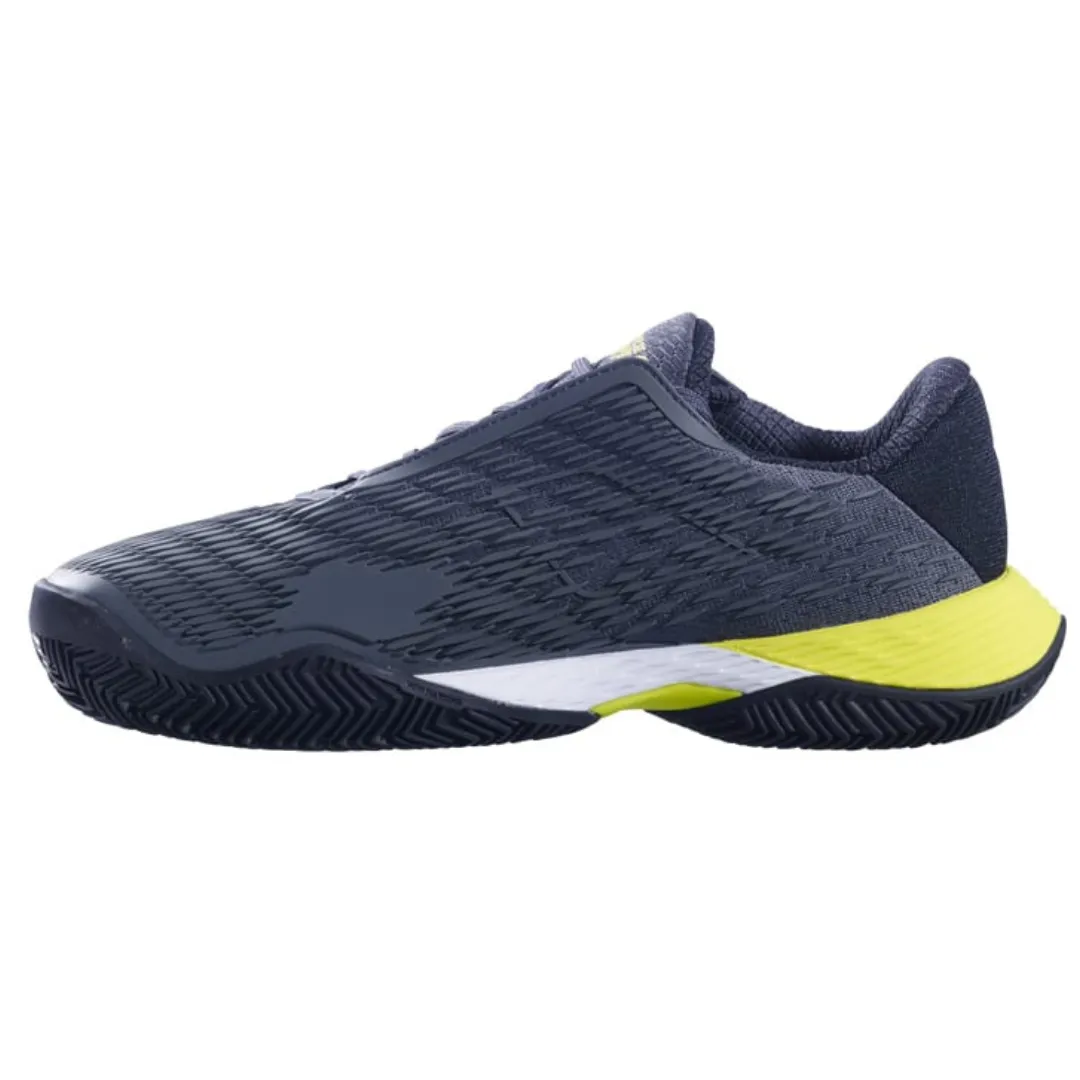 Babolat Propulse Fury 3 Clay Men Tennis Shoes - Grey/Aero All Purpose Eva Midsole