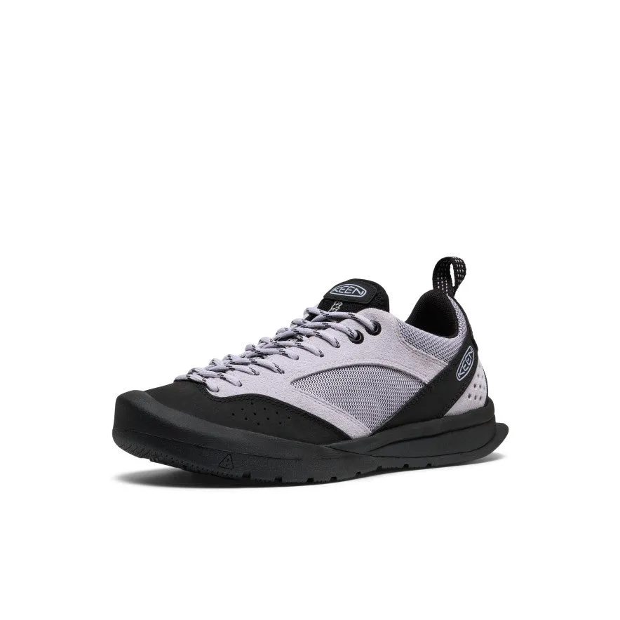 Durable outsole Comfort Ankle Women's Jasper III Sneaker  |  Black/Thistle
