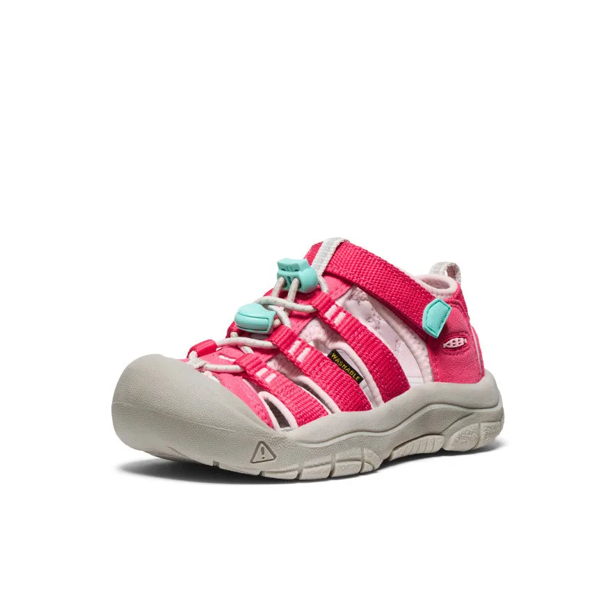 Little Kids' Newport H2  |  Raspberry/Giggle Pink Soft Sole Slip Control