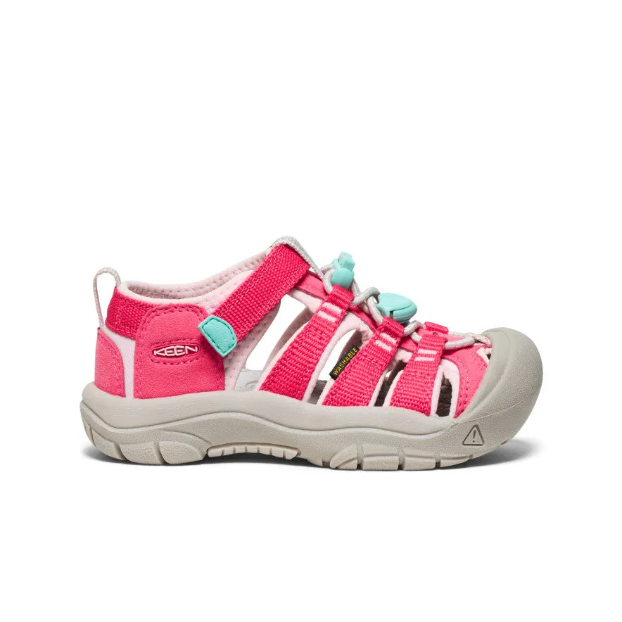 Little Kids' Newport H2  |  Raspberry/Giggle Pink Low-profile structure improves reaction time