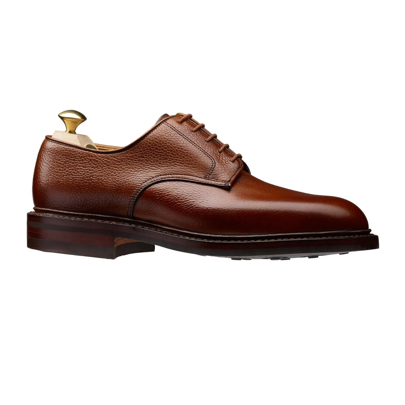 Daily Fashion Minimal Detail Grasmere Tan Scotch Grain