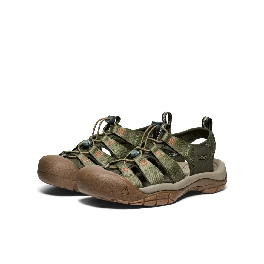 Strength Build Men's Newport H2 Sandal  |  Winter Moss/Chevron