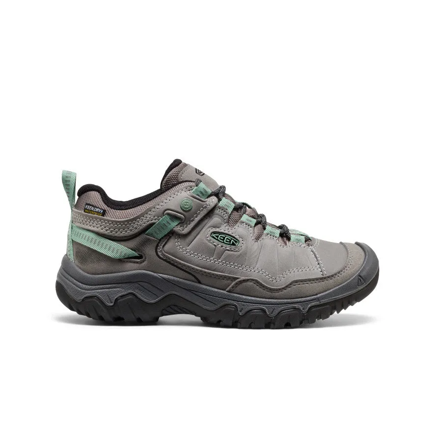 Women's Targhee IV Waterproof Hiking Shoe  |  Alloy/Granite Green fitness gear Strength Build