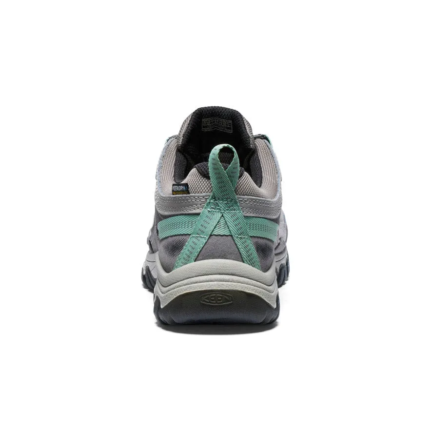 Women's Targhee IV Waterproof Hiking Shoe  |  Alloy/Granite Green Performance Tech Modern