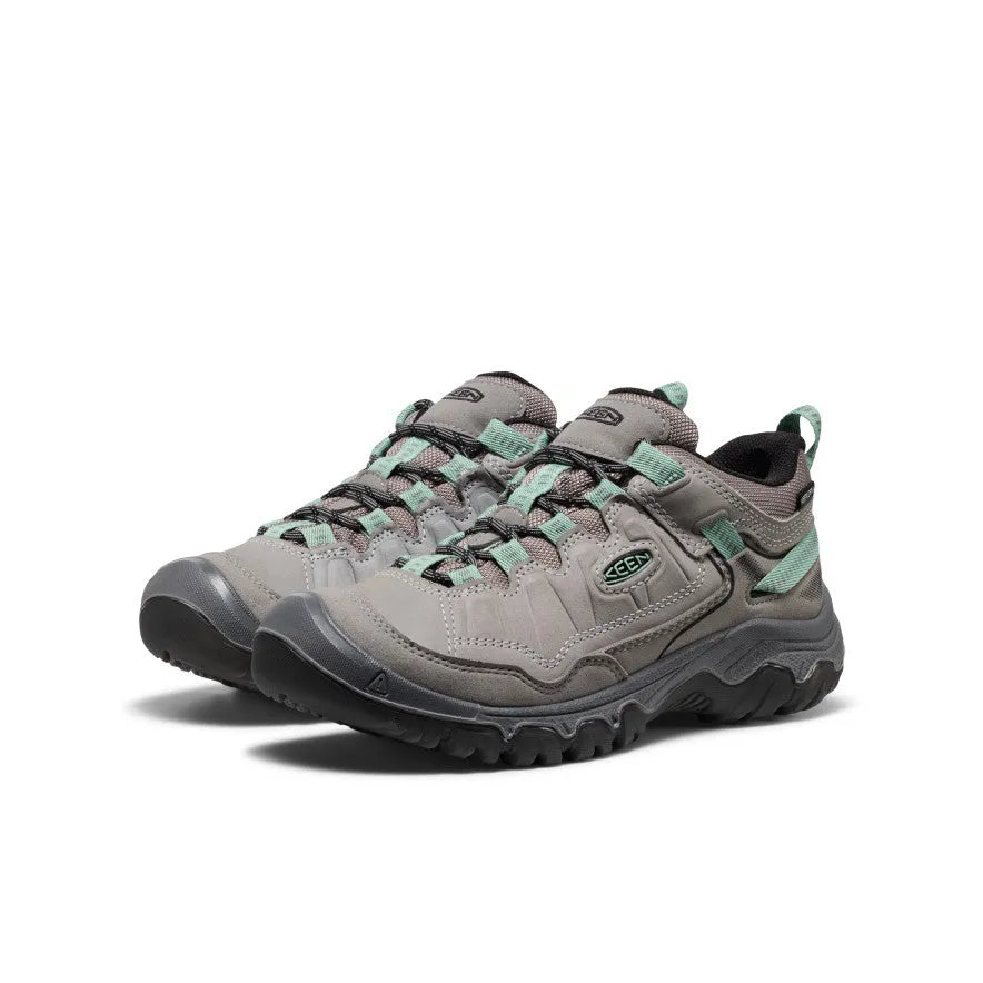 Anti Abrasion Women's Targhee IV Waterproof Hiking Shoe  |  Alloy/Granite Green