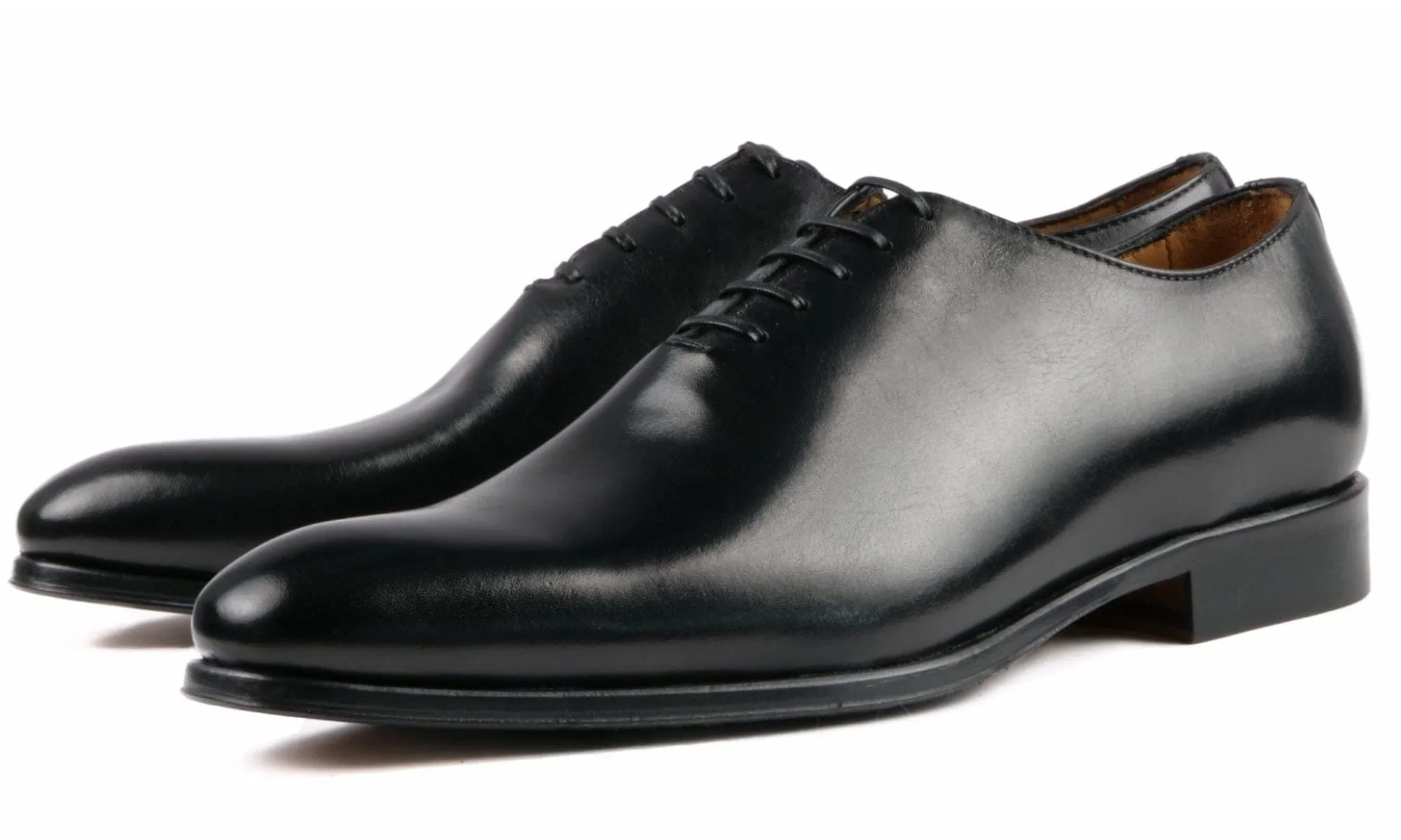 Benson Wholecut Oxford Black Versatile Comfort