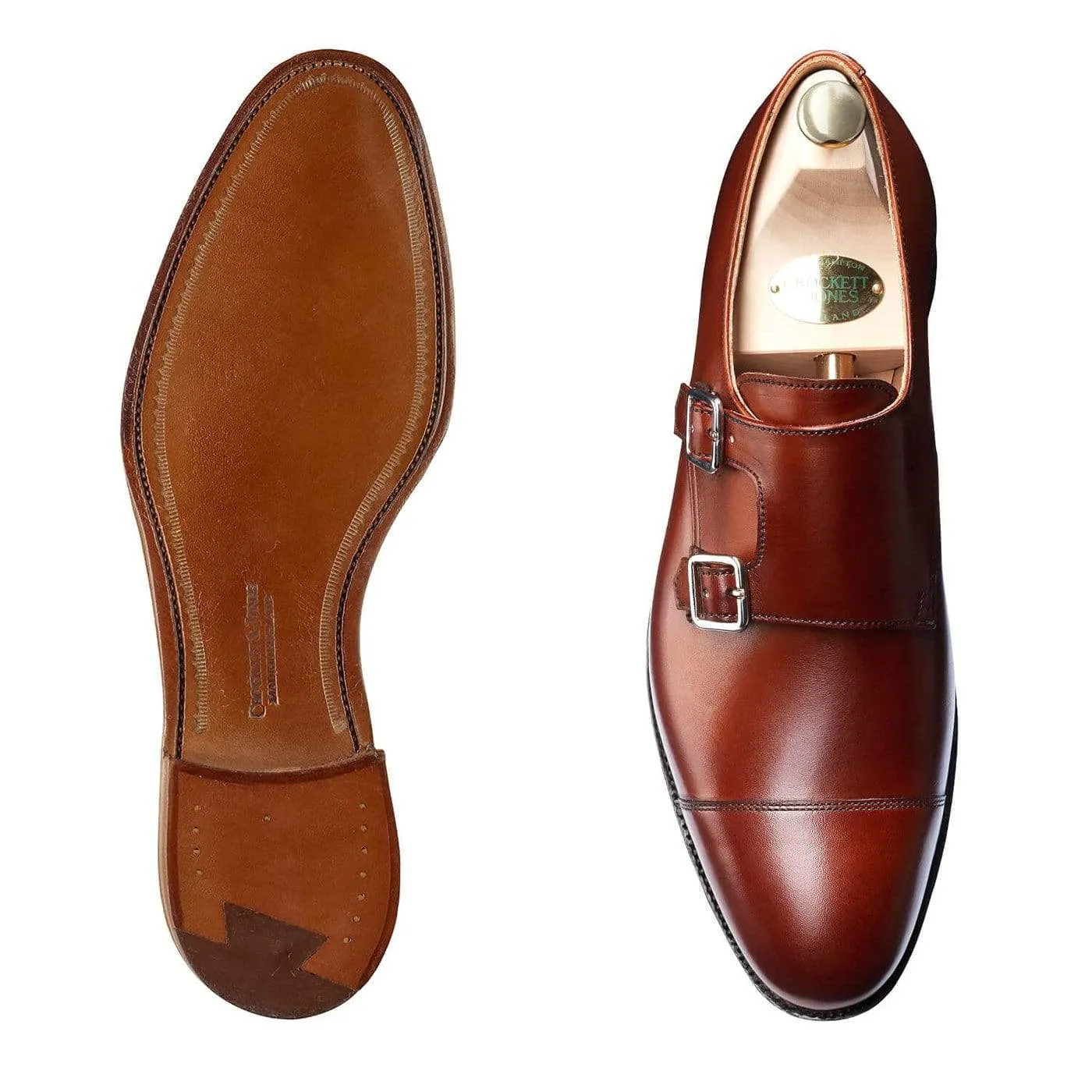 Ruby Chestnut Burnished Calf Team leader Fashion Essential