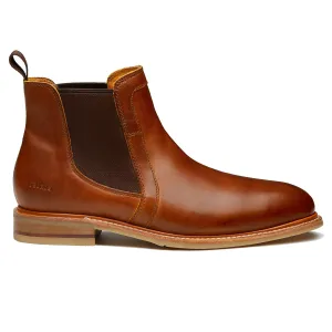 Day To Night Shoes STEEL TOE CHELSEA BOOT WALLACE AMBER