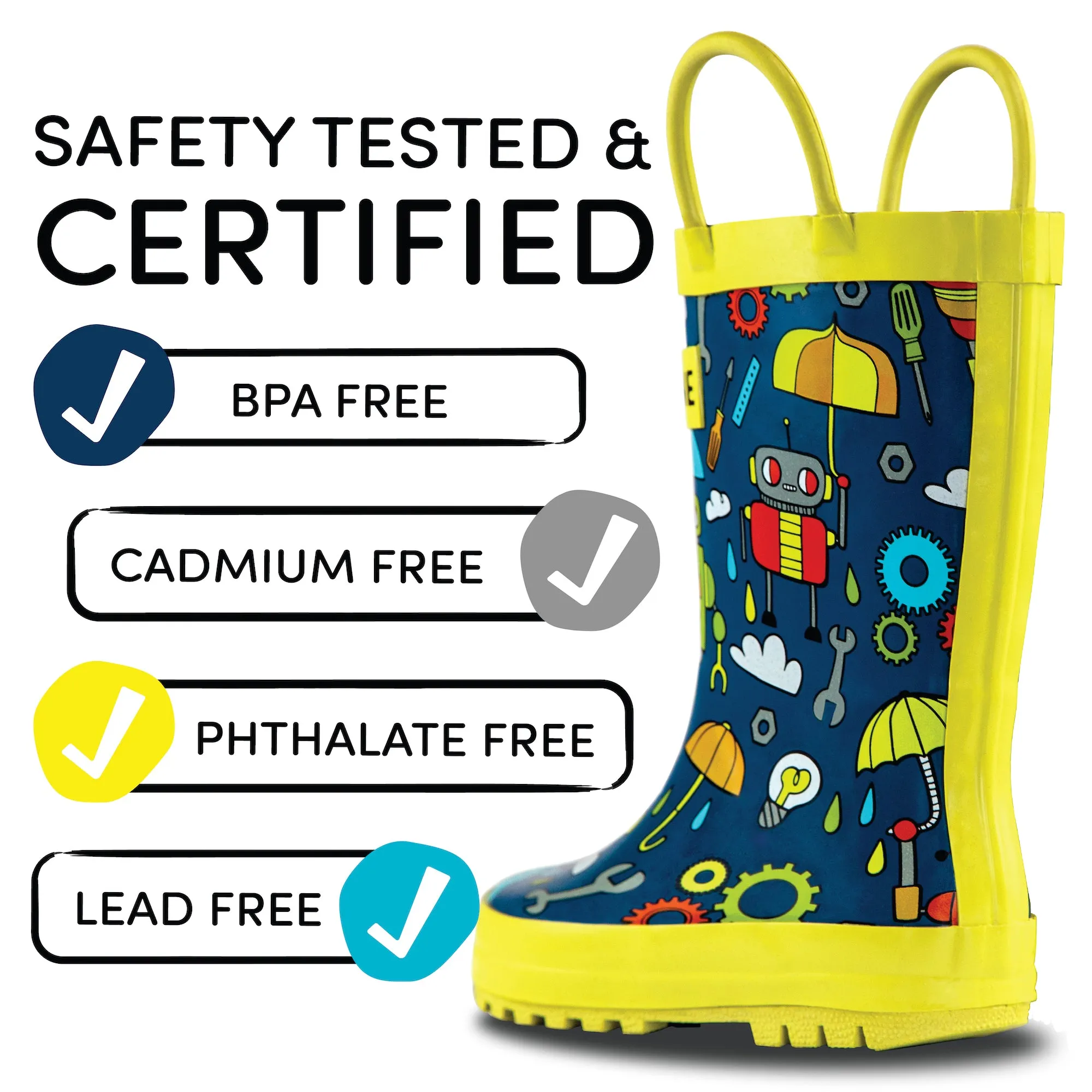 Rainbots Rain Boot Fast Walk