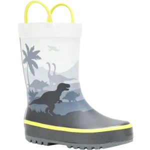 Youth Toddler Dino Rain Boot Stormy Days Heavy Weather Boots