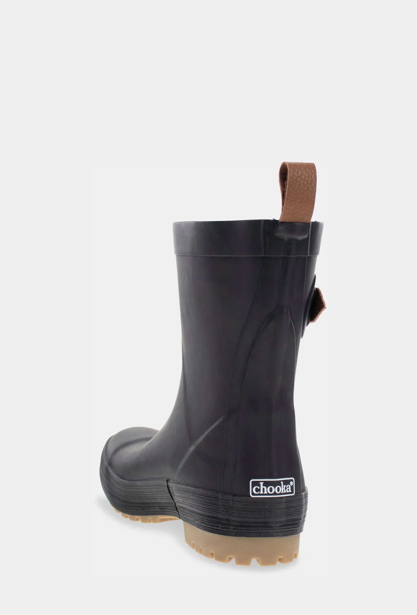 Heavy Duty Rain Gear Go Anywhere Boots EVERYDAY MID RAIN BOOT - BLACK