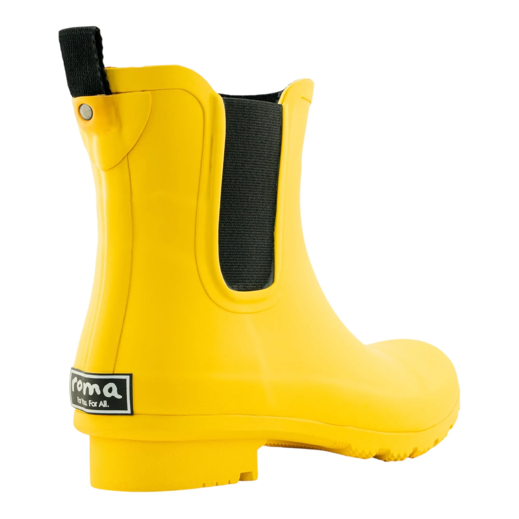 Chelsea Matte Mustard Women's Rain Boots Street Market