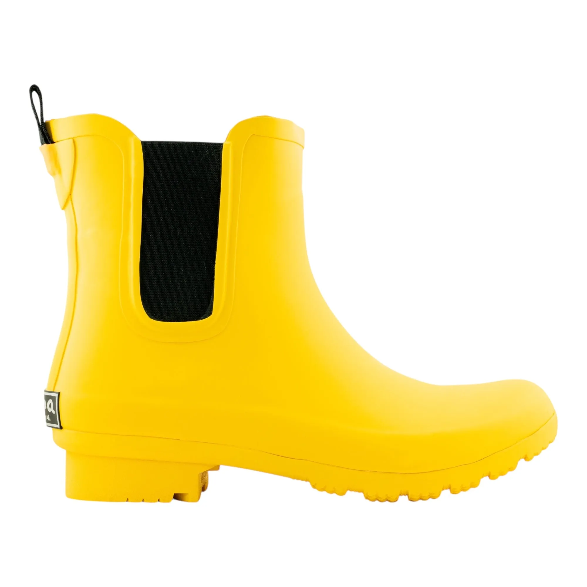 Secure fit Chelsea Matte Mustard Women's Rain Boots