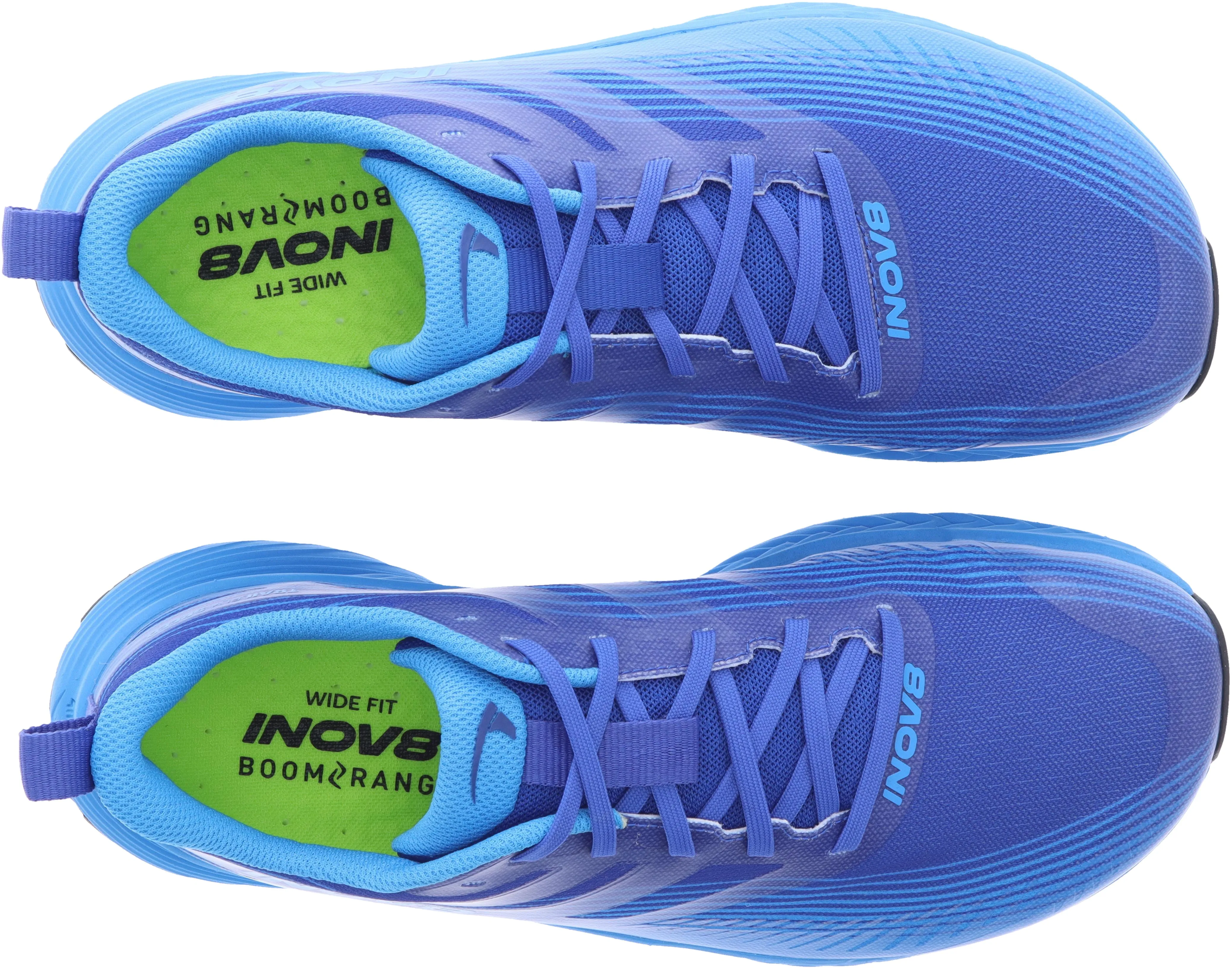 Fast Motion Support Core Inov8 TrailFly Speed WIDE FIT Mens Trail Running Shoes - Blue