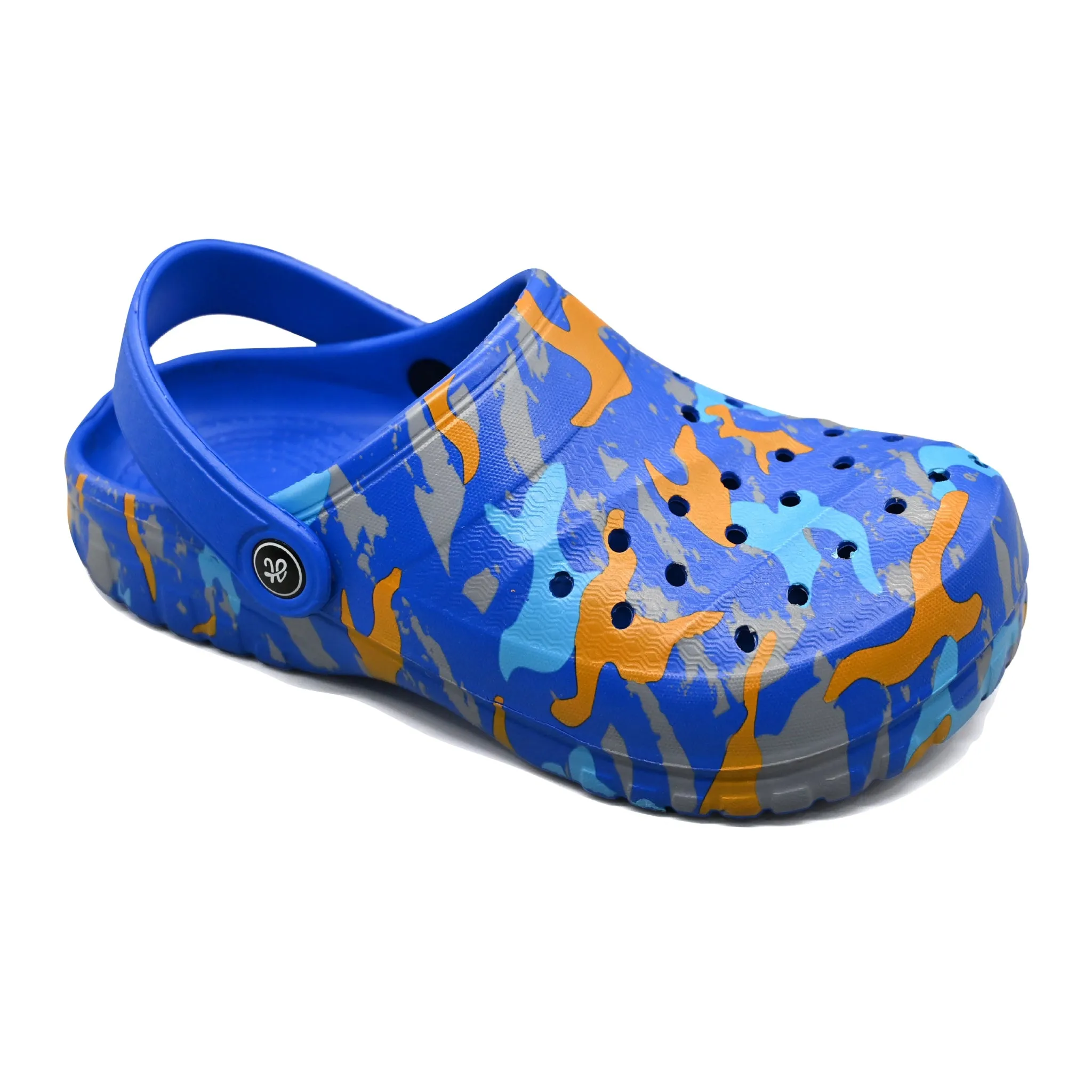 Matte Edge Hippies Print - Royal Camo