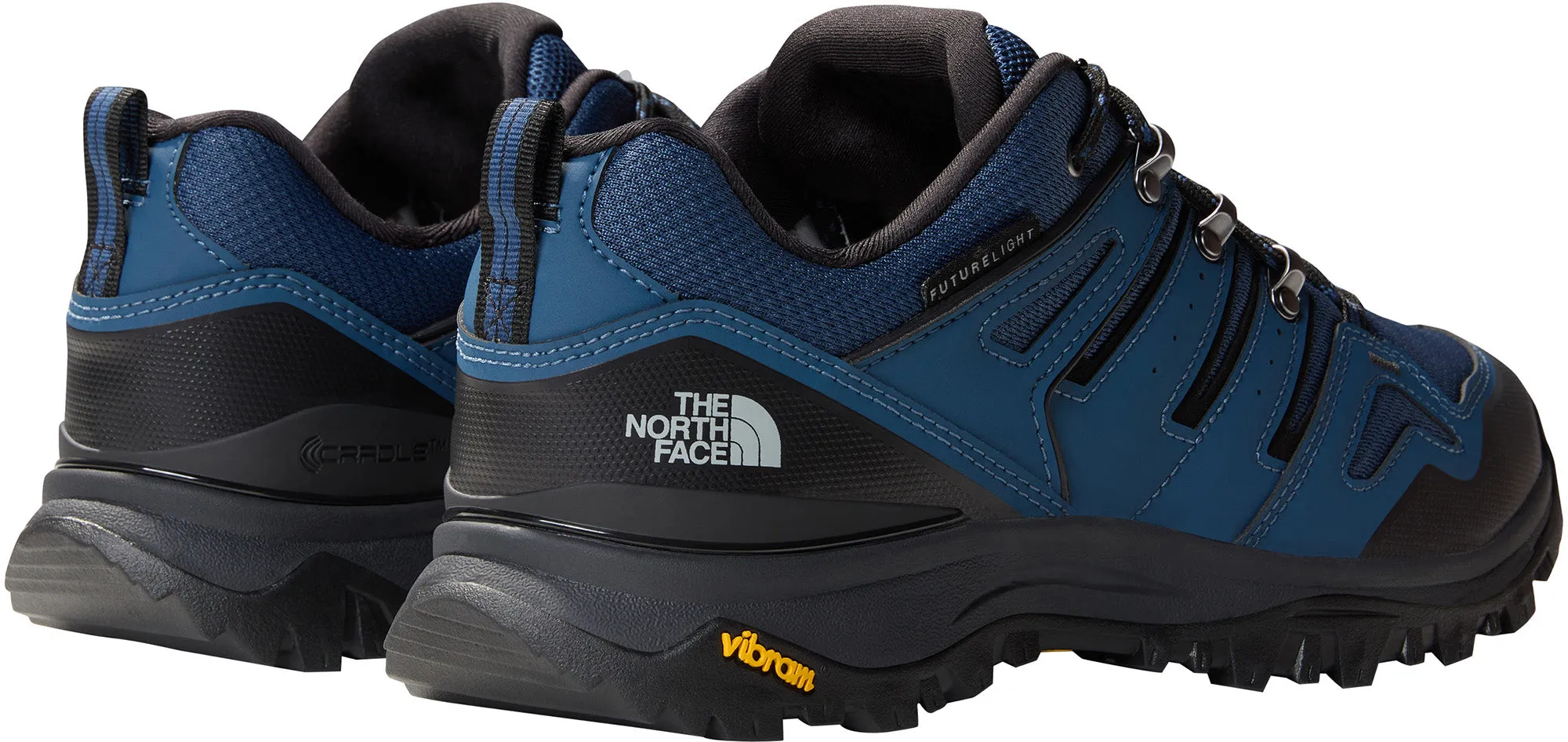 Comfortable Terrain The North Face Hedgehog FutureLight Mens Walking Shoes - Blue