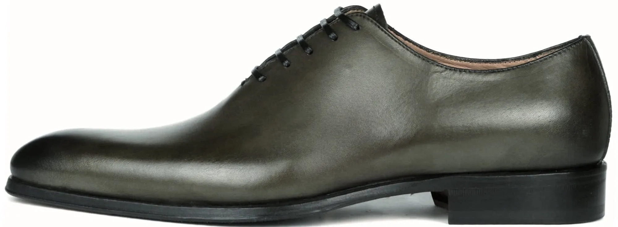 Benson Wholecut Oxford Olive Green Stylish Appearance