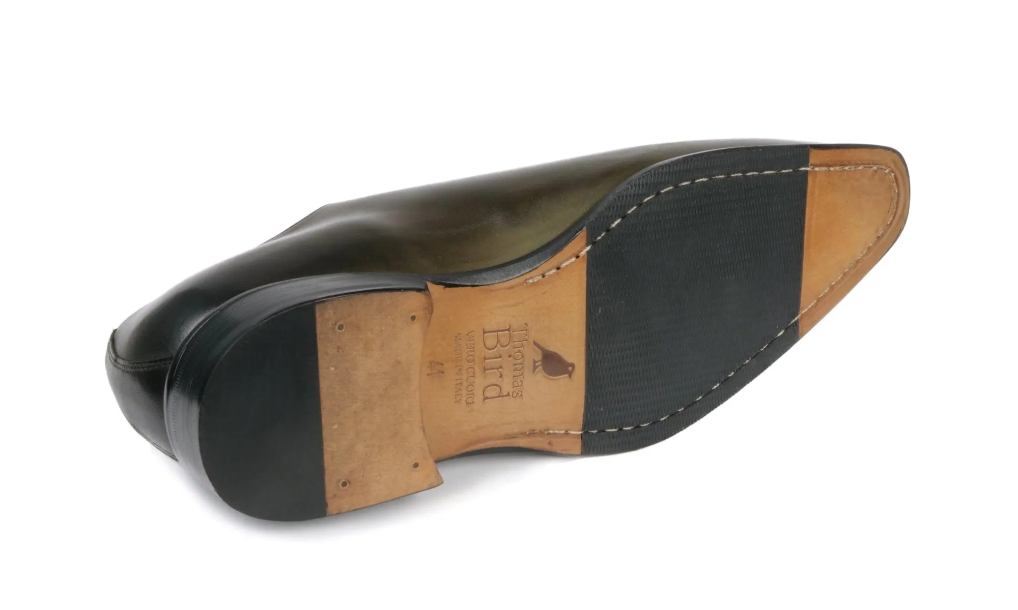 Sophisticated Look Comfortable Wear Benson Wholecut Oxford Olive Green