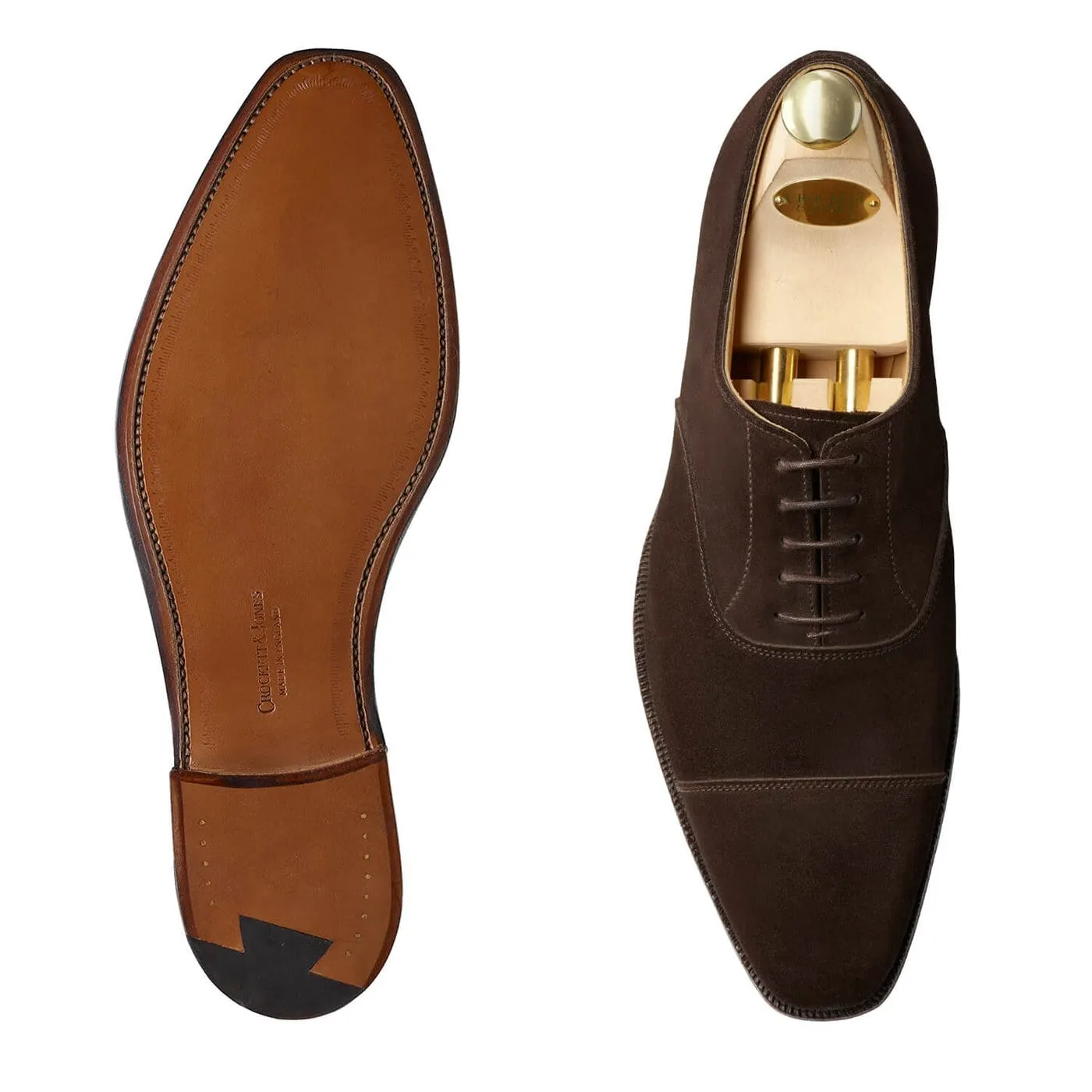 Hallam Espresso Calf Suede Sophisticated Style Easy Style