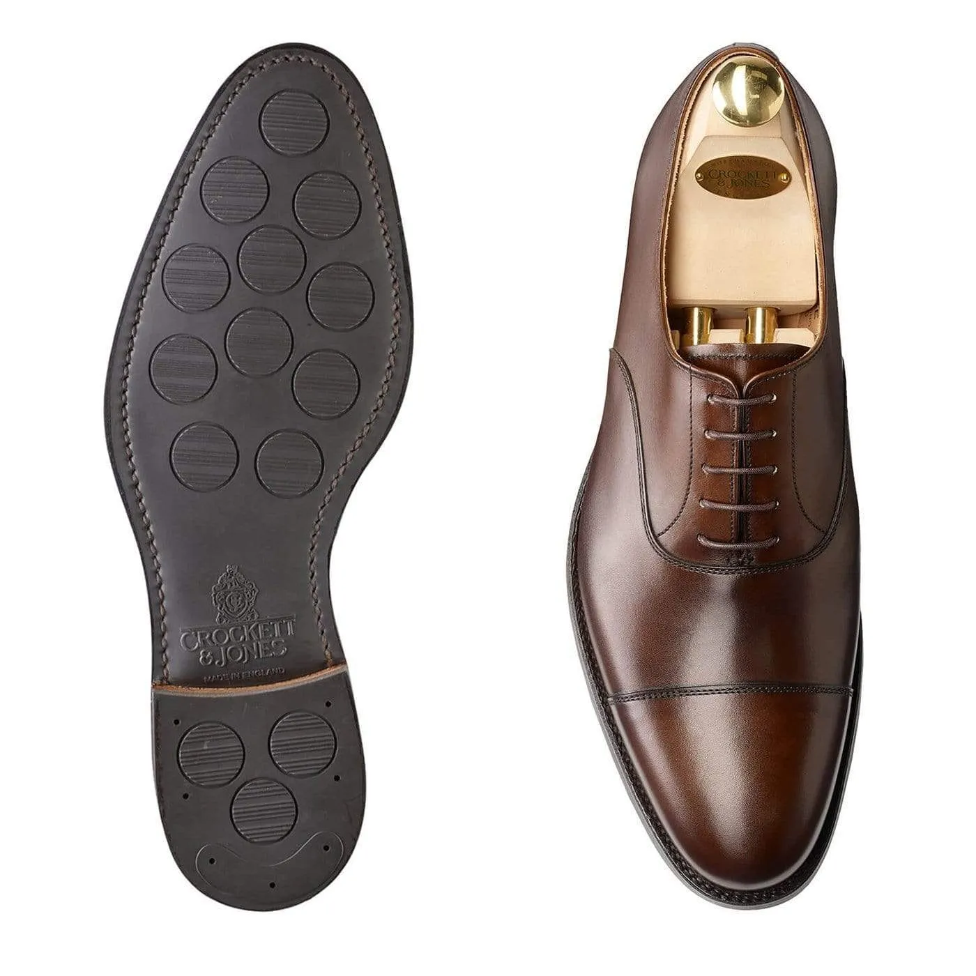 Comfortable Insole Dorset 2 Dark Brown Burnished Calf