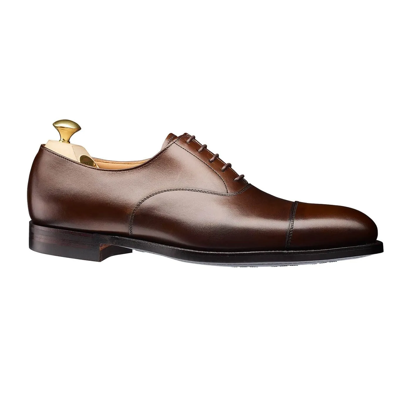 Dorset 2 Dark Brown Burnished Calf Practical Leather Slip On