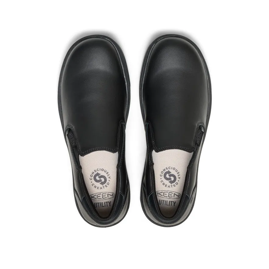Men's Kenton Shift WTX Work Shoe (Soft Toe)  |  Black/Black Arch Fit