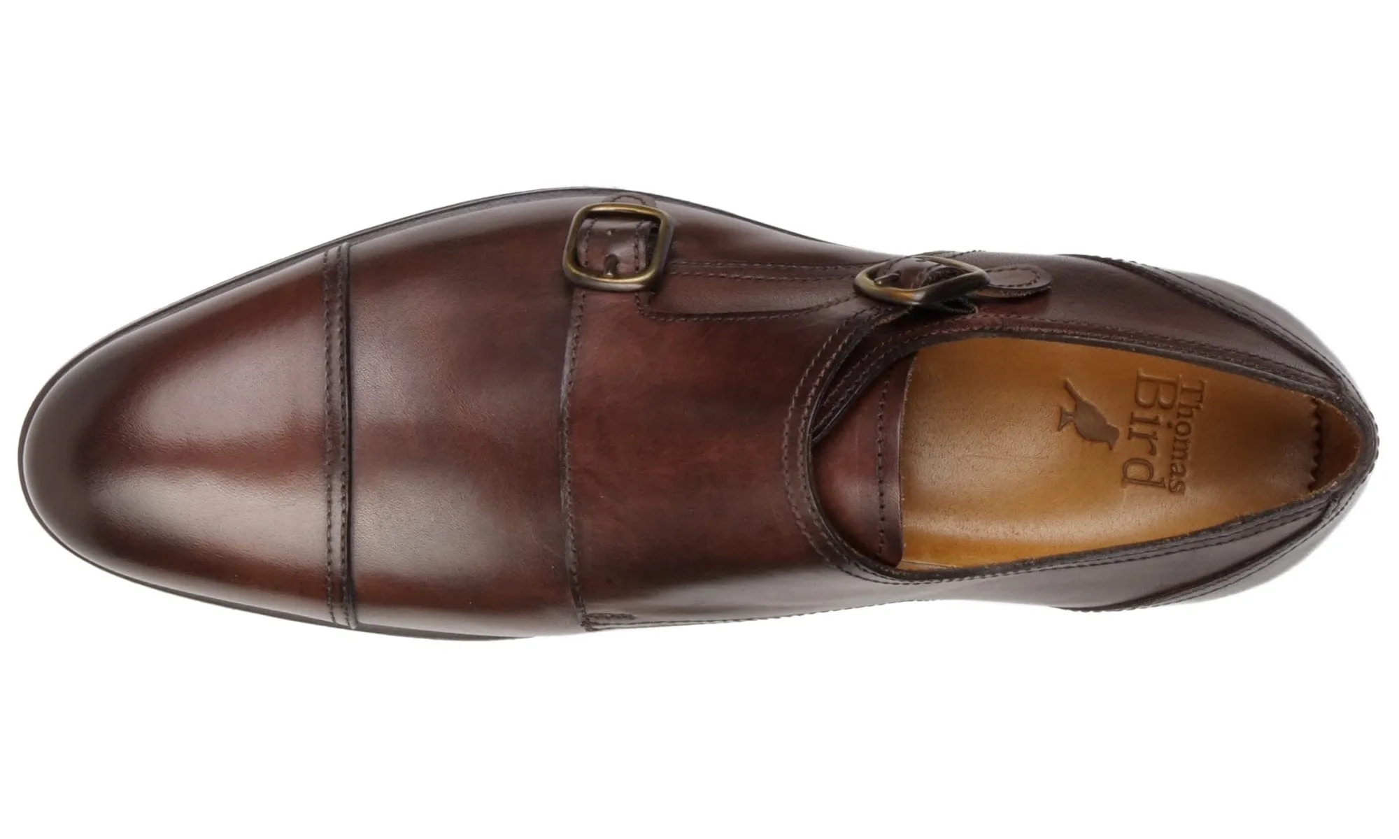 Bourne Monk Strap Brown Winter Ready