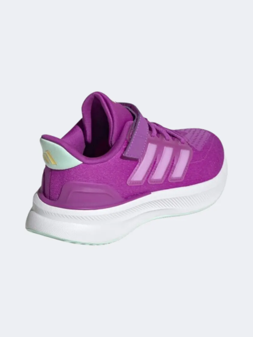 Adidas Ultrarun 5 Ps Girls Sportswear Shoes Flapink/White Modern Bold Mix Hue