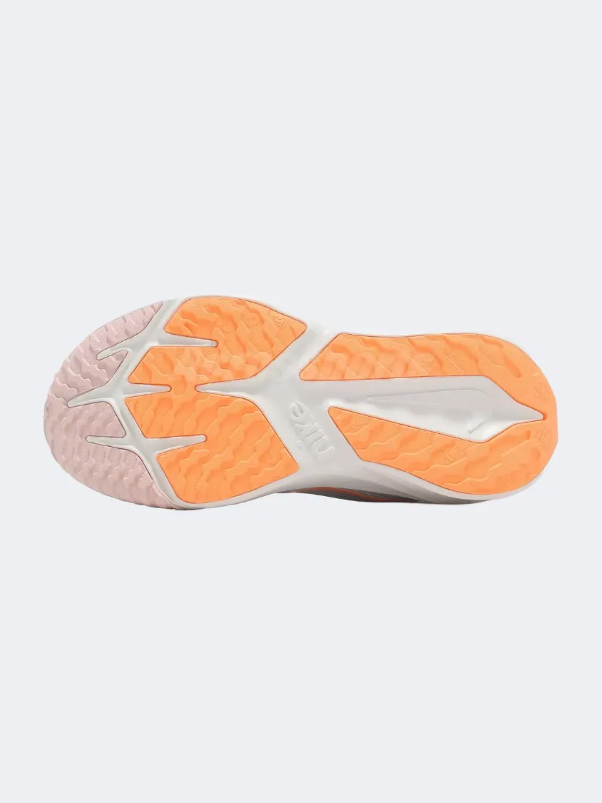 Reinforced toe Nike Star Runner 4 Ps-Girls Running Shoes Grey/Peach Cream