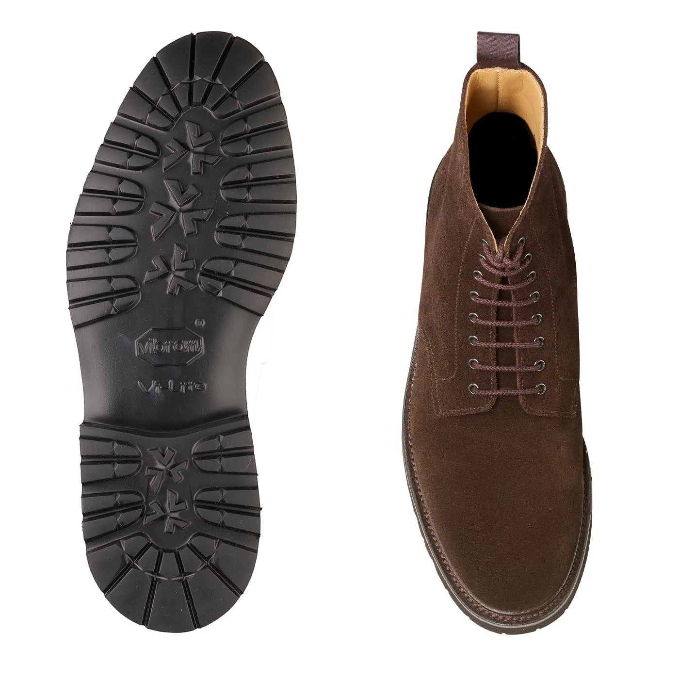 Kelso Dark Brown Suede City Proof