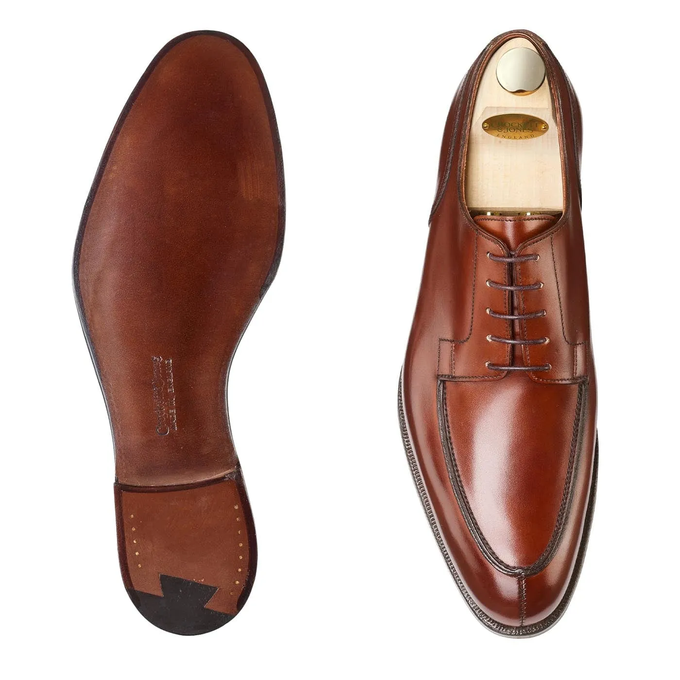 Sussex Chestnut Antique Calf Breathable mesh Polished Shine