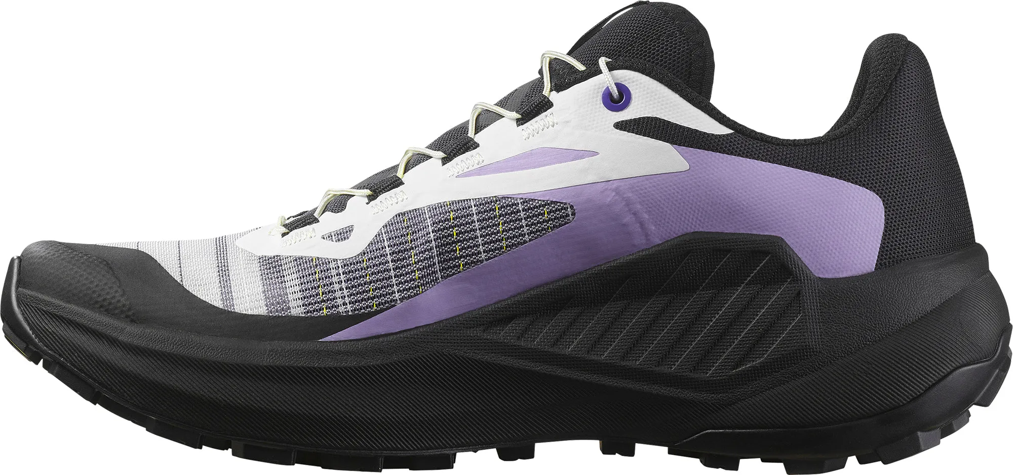 Durable Build Athletic Build Salomon Genesis Womens Trail Running Shoes - Black