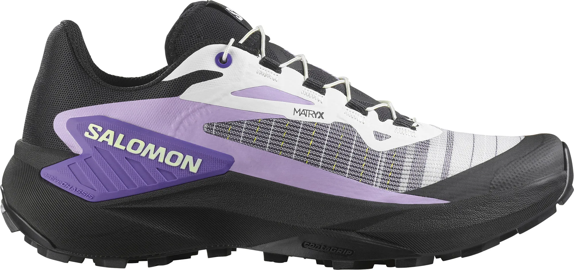 Removable insole Salomon Genesis Womens Trail Running Shoes - Black