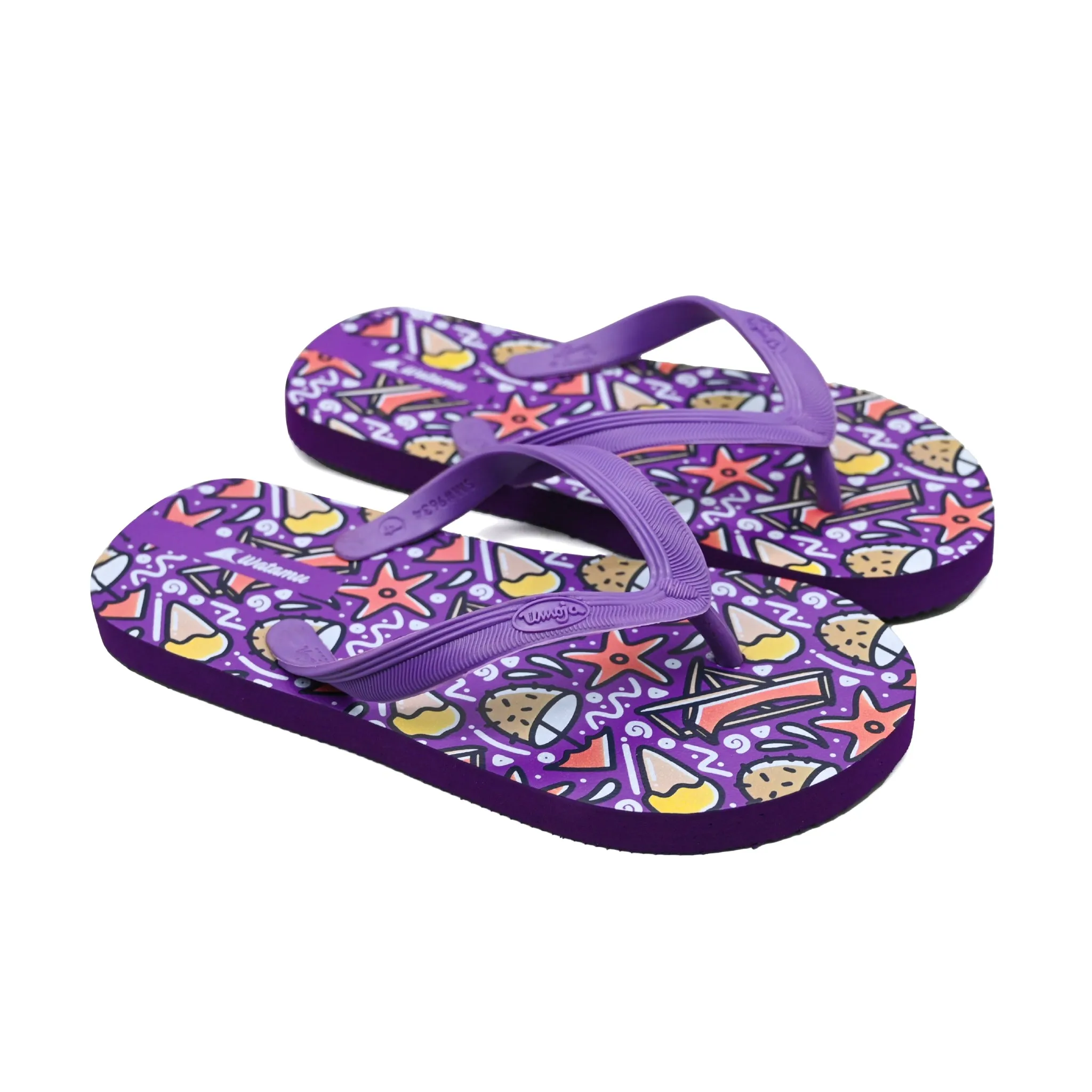Every Step Digital Slippers Girls - Summer