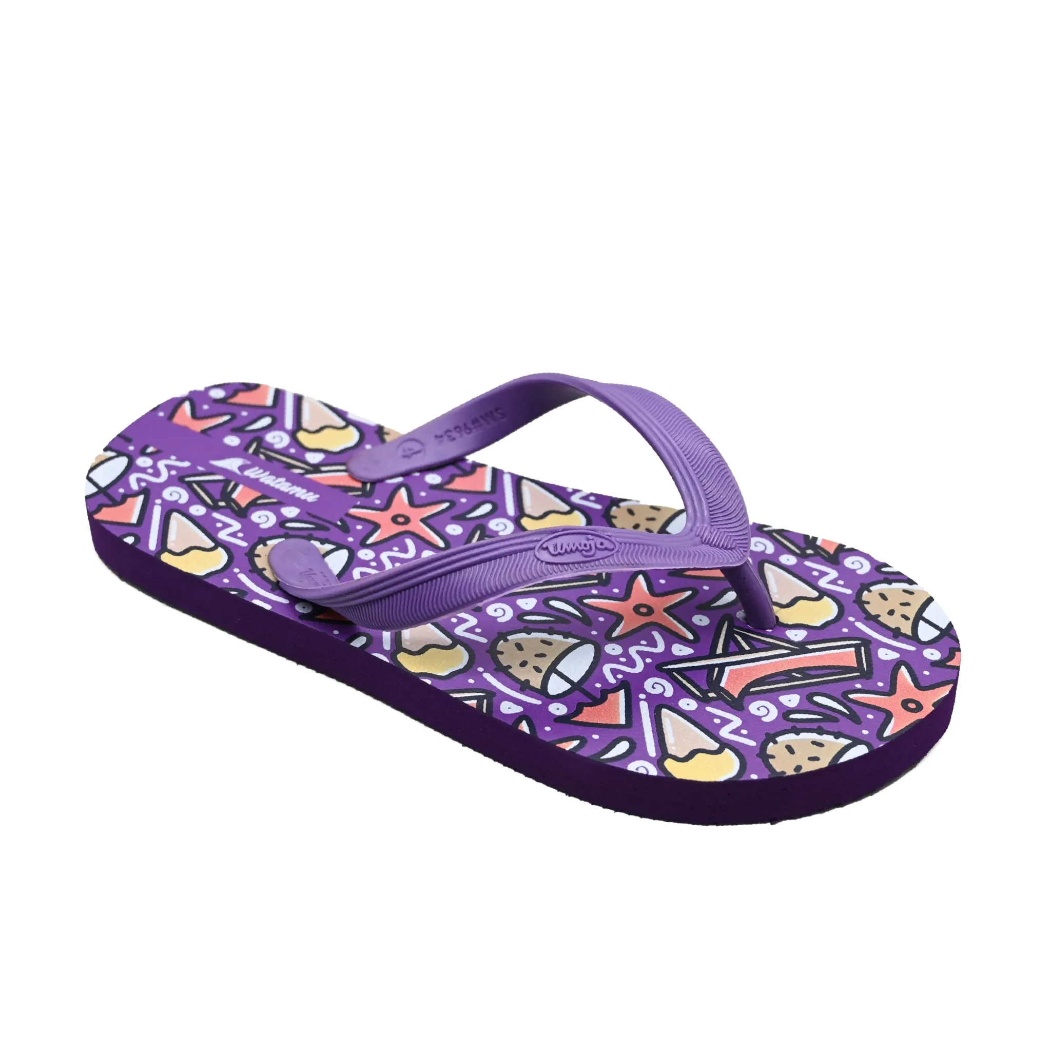 Video Look Move Bold Digital Slippers Girls - Summer