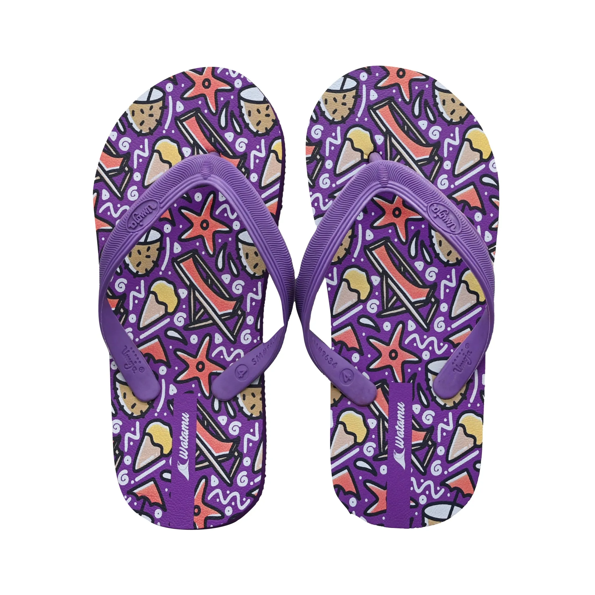 Cross Road Digital Slippers Girls - Summer