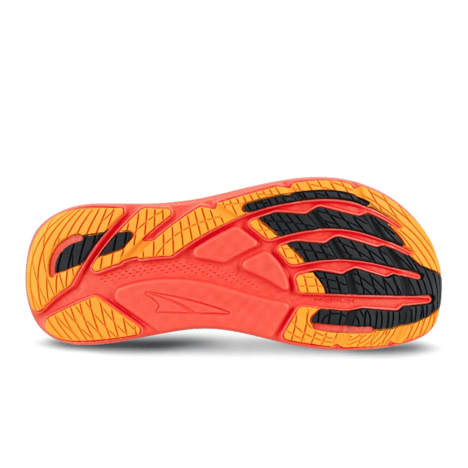 Light Reflective Altra Men's FWD Via Running Shoes in Black/Orange SS25