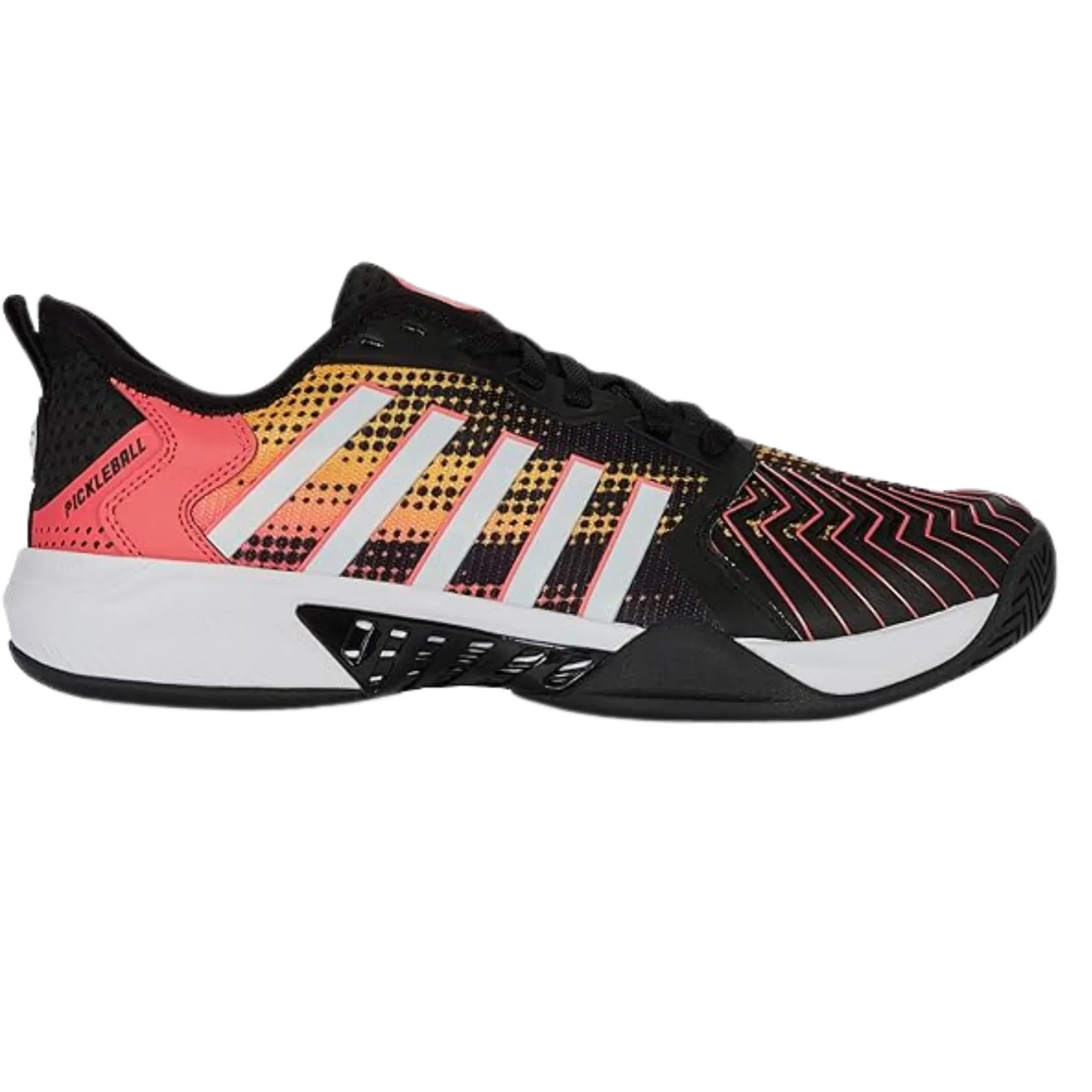 K-Swiss Pickleball Supreme Mens Shoe - Black/Dubarry Zip Closure