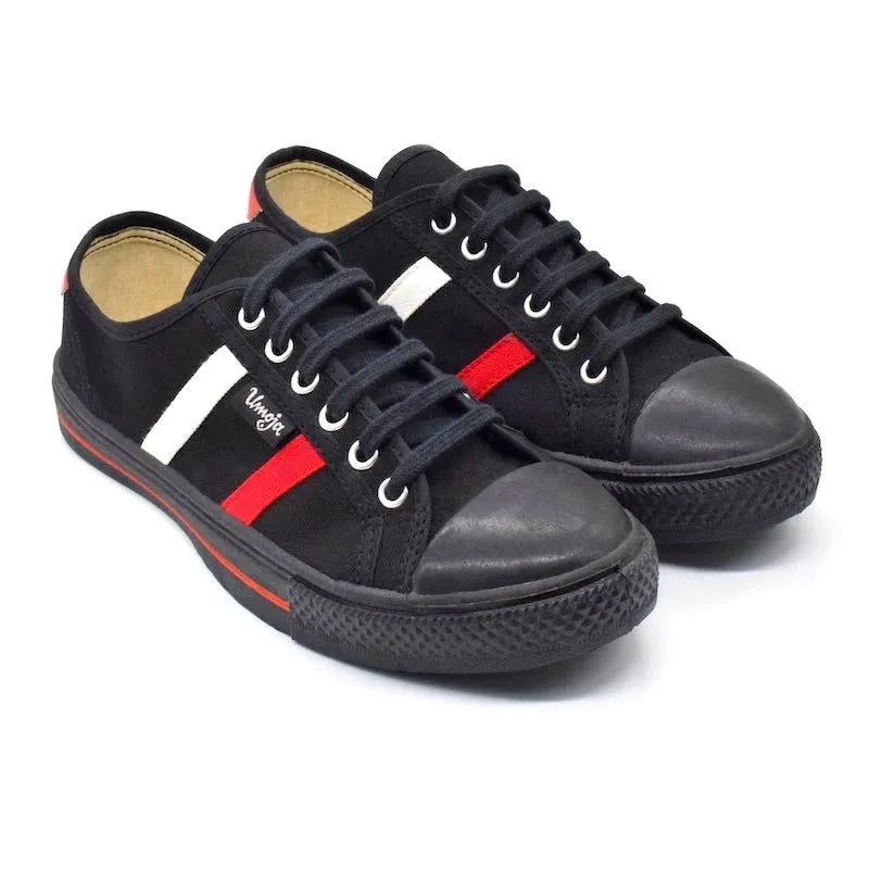 Daily Flow Universe Canvas Shoes -  All Black (29-36)