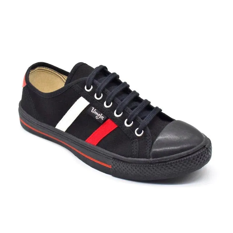 Barefoot feel Universe Canvas Shoes -  All Black (29-36)