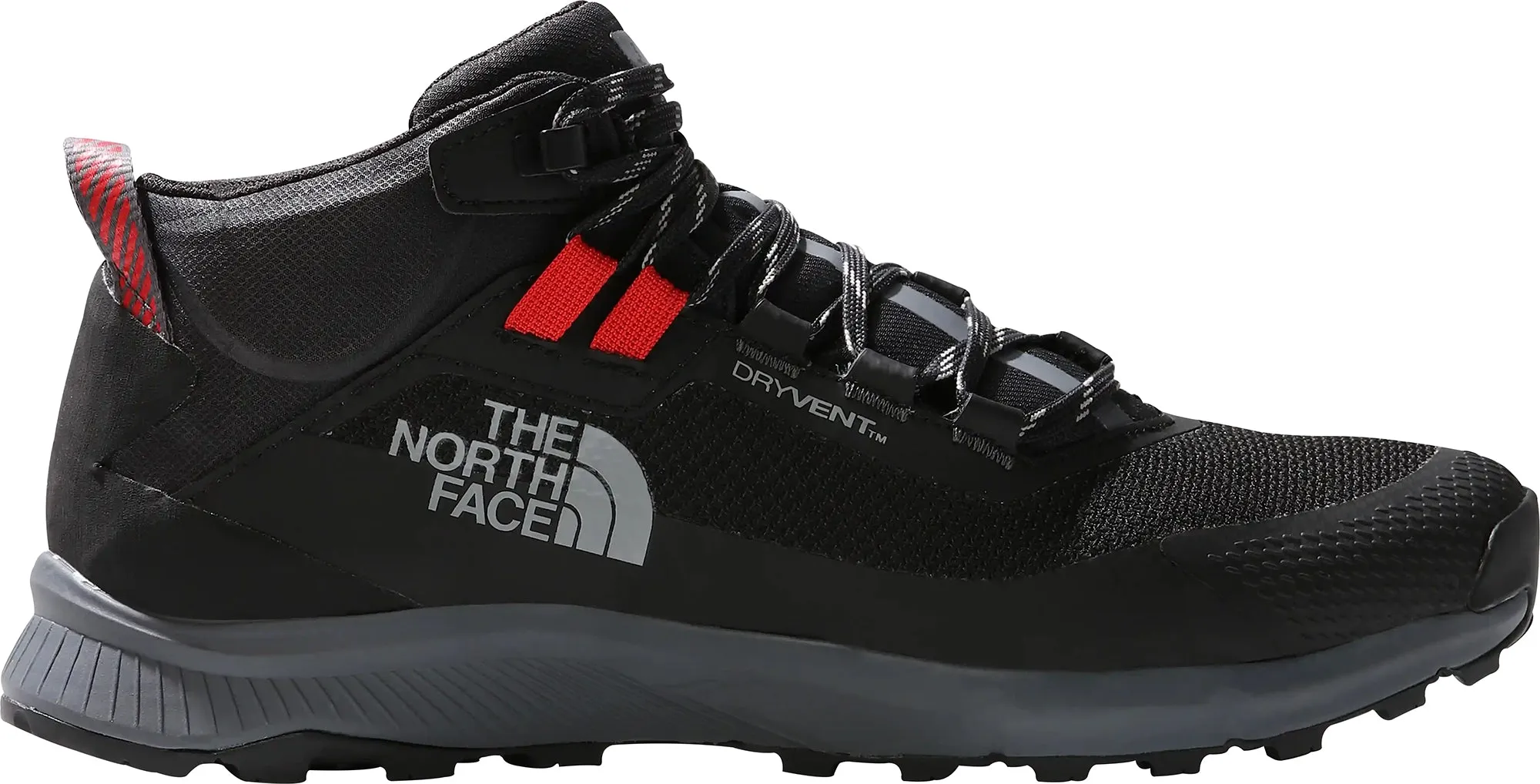 The North Face Cragstone Mid Waterproof Mens Walking Boots - Black High Impact Fit