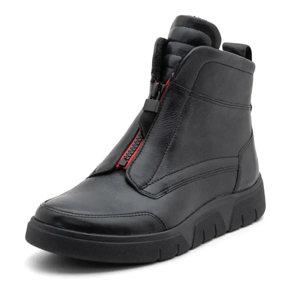Cold Safe Ara Randi Black Leather Boot (Women's)