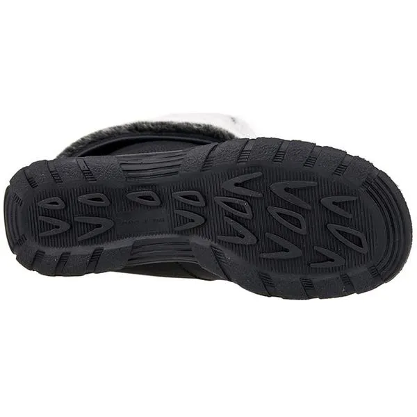 Toe Warmers Shelter Waterproof Boot Black Leather (Women's) Snow-Walking Cold Winter Comfort