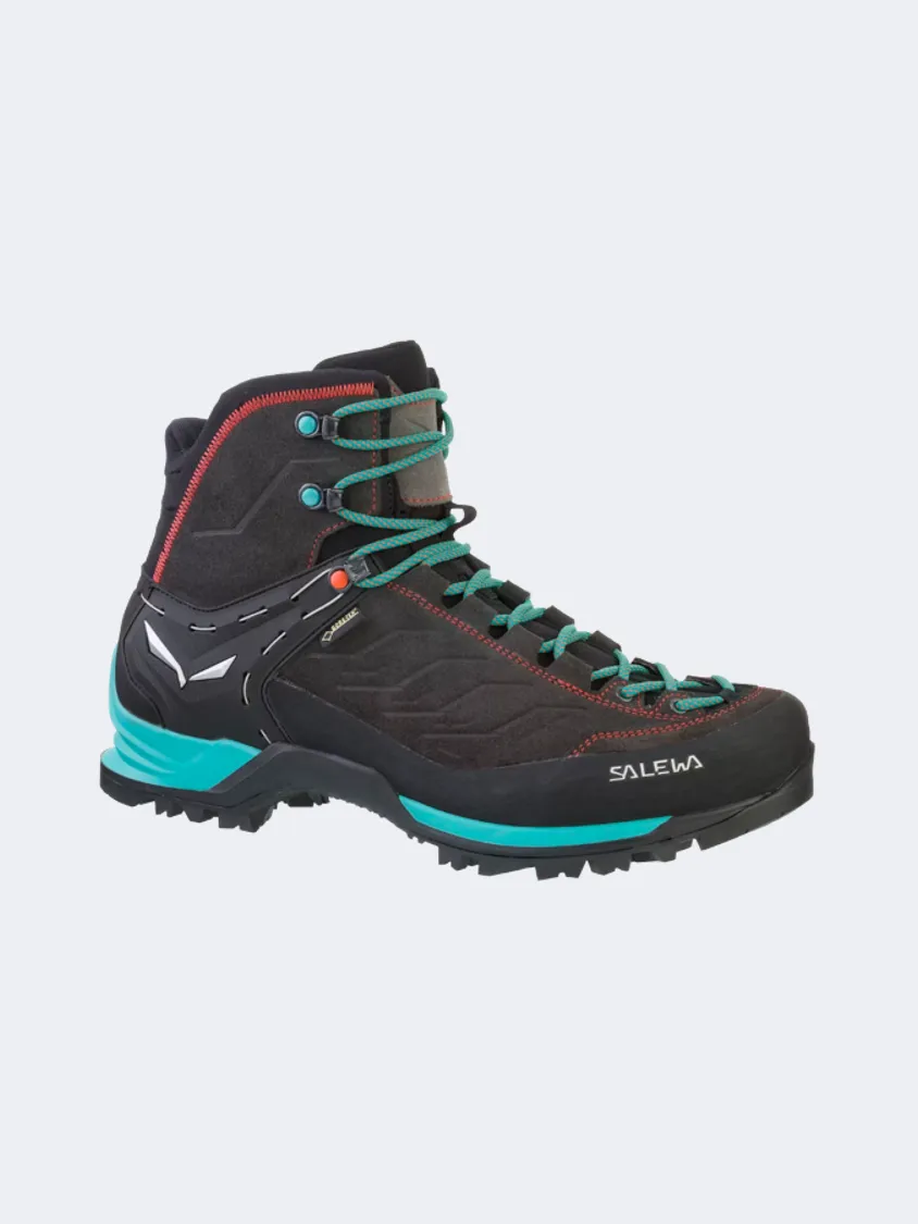Salewa Mountain Trainer Mid Gore-Tex Women Boots Black Magnet High Support Hiking