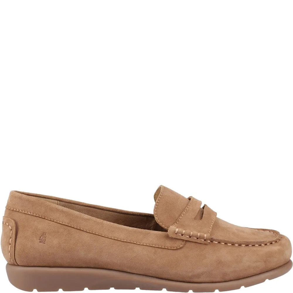 Office Casual Tan Shelby Suede Loafers