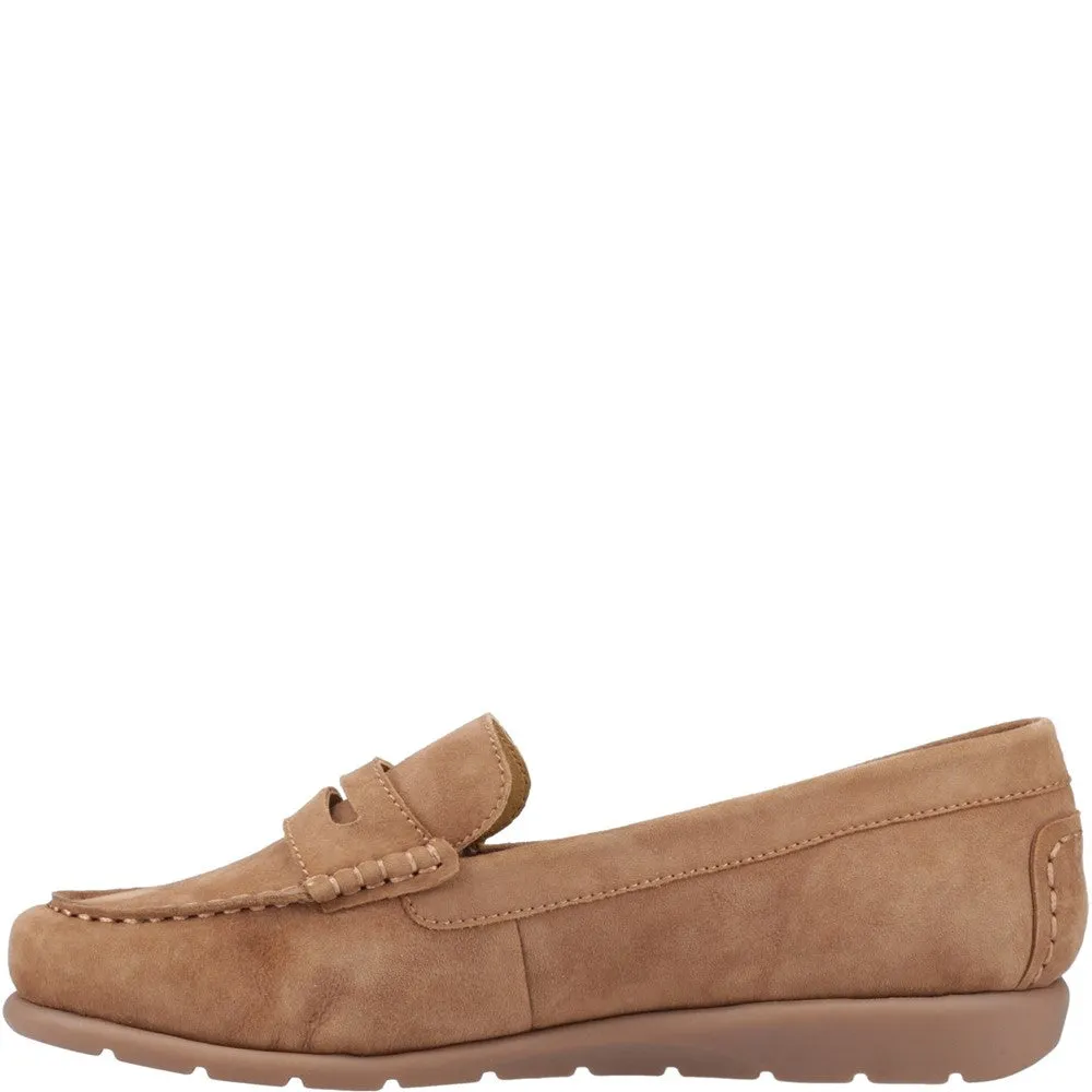 Tan Shelby Suede Loafers Soft Fit Shoes Firm Lane