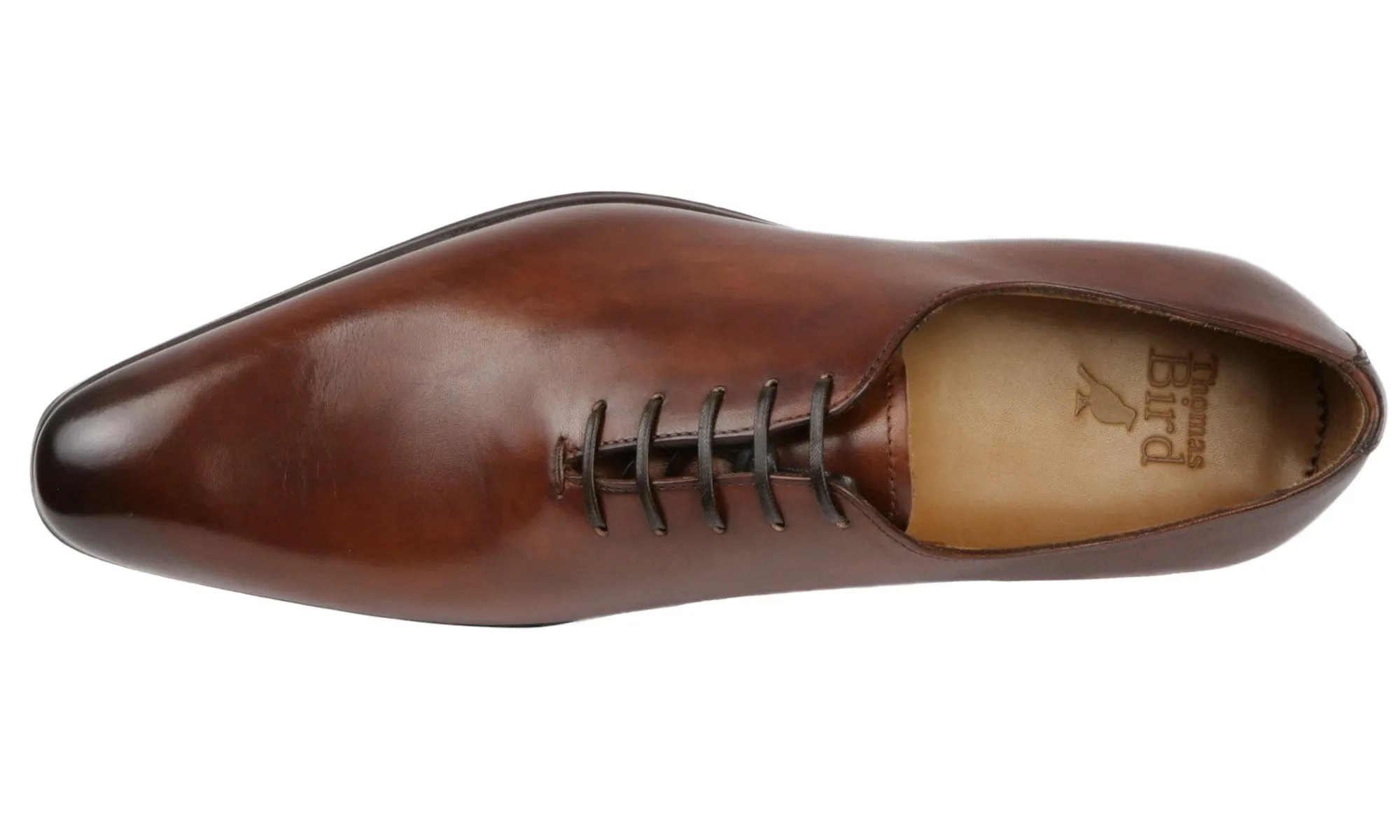 Benson Wholecut Oxford Tan Smooth Leather