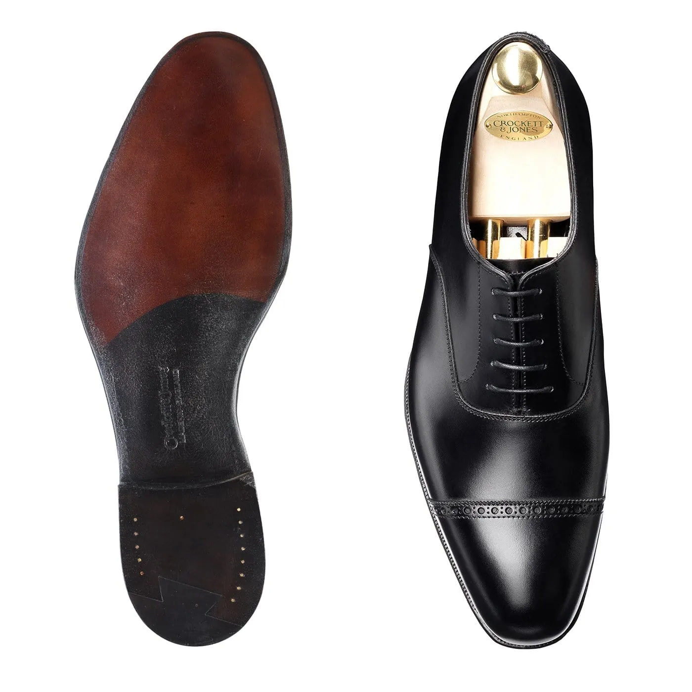 Classic Shape Chic Style Shoes Belgrave Black Calf